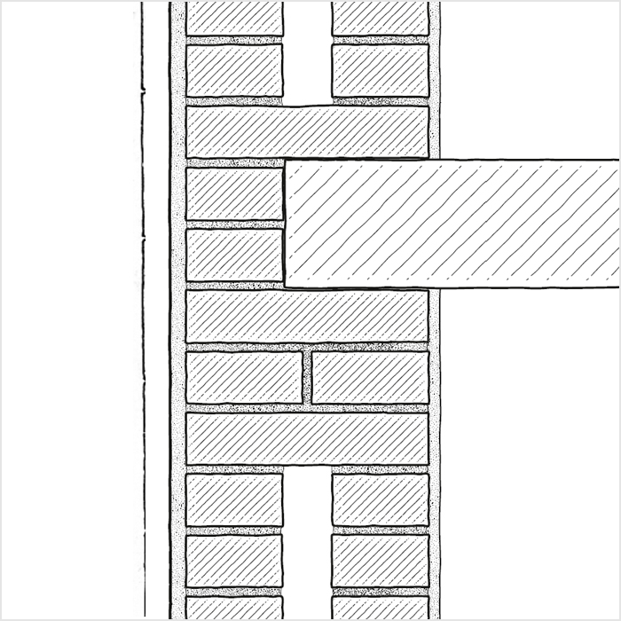Zweischalige Außenwände aus Vollziegeln 30 cm Zweischalige Außenwände aus Vollziegeln 30 cm